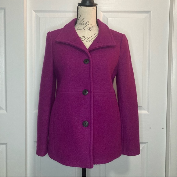 Lands' End Jackets & Coats Lands End Wool Blend Coat Poshmark